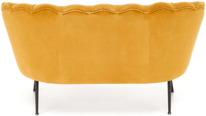 Lounge Chair West Drammen | size: Width: 131cm, Height: 77cm, Depth: 77cm | color: Yellow | image: 4 | variant: 1007470
