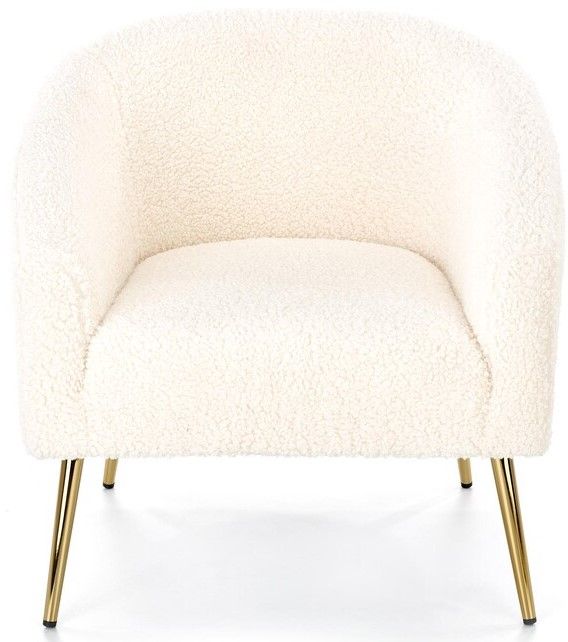 Lounge Chair West Oxted | size: Width: 77cm, Height: 78cm, Depth: 67cm | color: White | image: 4 | variant: 1007242