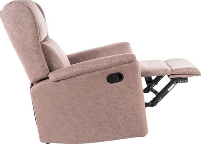 Lounge Chair West Pamplona | size: Width: 74cm, Height: 108cm, Depth: 93cm | color: Brown | image: 2 | variant: 1007700