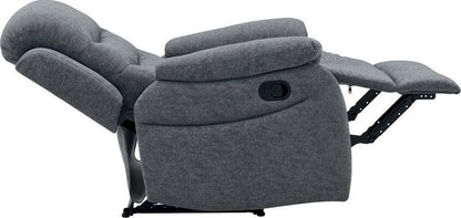 Lounge Chair West Sassari | size: Width: 72cm, Height: 101cm, Depth: 80cm | color: Gray | image: 3 | variant: 1007822