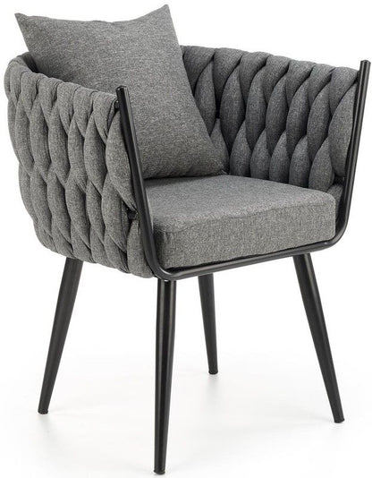 Lounge Chair West Stamford | size: Width: 67cm, Height: 77cm, Depth: 55cm | color: Gray | image: 1 | variant: 1007131