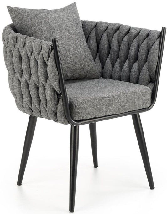 Lounge Chair West Stamford | size: Width: 67cm, Height: 77cm, Depth: 55cm | color: Gray | image: 1 | variant: 1007131