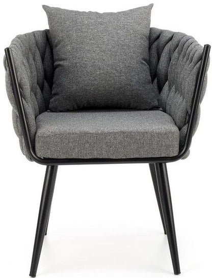 Lounge Chair West Stamford | size: Width: 67cm, Height: 77cm, Depth: 55cm | color: Gray | image: 4 | variant: 1007131