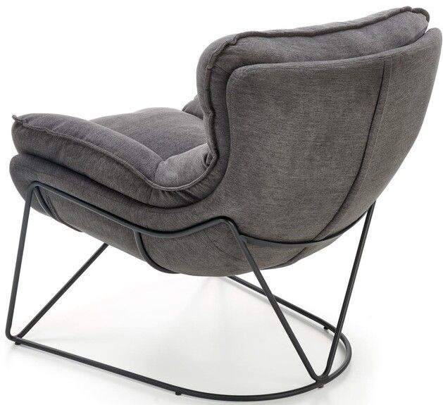 Lounge Chair West Tonbridge | size: Width: 75cm, Height: 85cm, Depth: 88cm | color: Gray | image: 3 | variant: 1007244