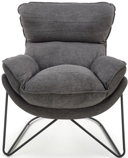 Lounge Chair West Tonbridge | size: Width: 75cm, Height: 85cm, Depth: 88cm | color: Gray | image: 4 | variant: 1007244
