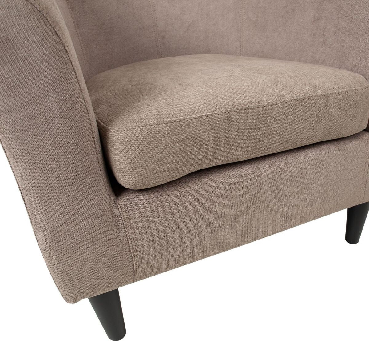 Lounge Chair Wester | size: Width: 76cm, Height: 74cm, Depth: 68.5cm | color: Brown | image: 6 | variant: 1004943