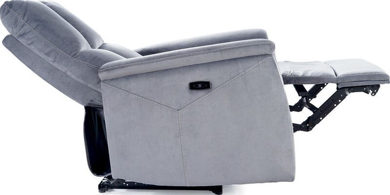 Lounge Chair Wolverhampton | size: Width: 76cm, Height: 96cm, Depth: 94cm | color: Gray | image: 3 | variant: 1004098