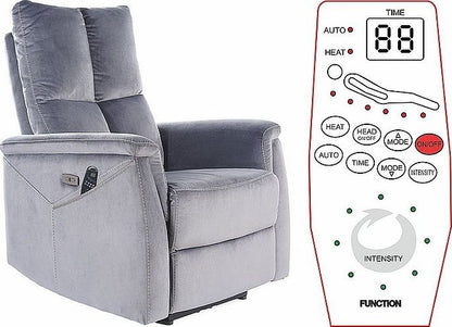 Lounge Chair Wolverhampton | size: Width: 76cm, Height: 96cm, Depth: 94cm | color: Gray | image: 5 | variant: 1004095
