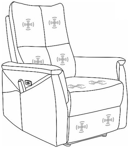 Lounge Chair Wolverhampton | size: Width: 76cm, Height: 96cm, Depth: 94cm | color: Gray | image: 8 | variant: 1004095