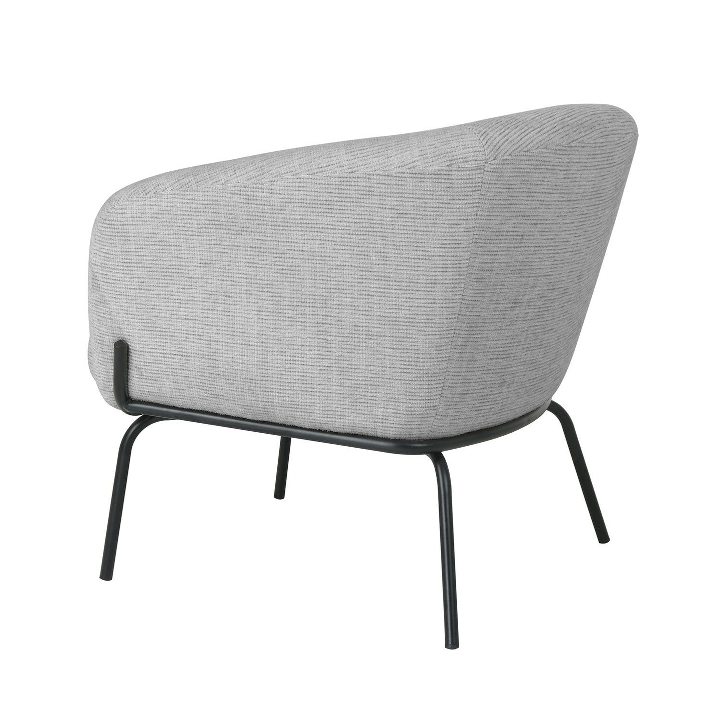 Lounge Chair Woodbridge | size: Width: 77cm, Height: 72.5cm, Depth: 74cm | color: Gray | image: 3 | variant: 1001055