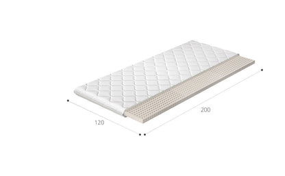 Mattress Topper Latex 2 | size: Length: 200cm, Width: 120cm | image: 2 | variant: 1013985