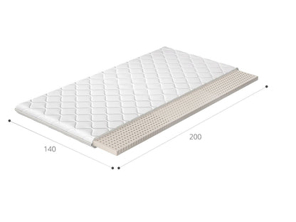 Mattress Topper Latex 3 | size: Length: 200cm, Width: 140cm | image: 2 | variant: 1013986