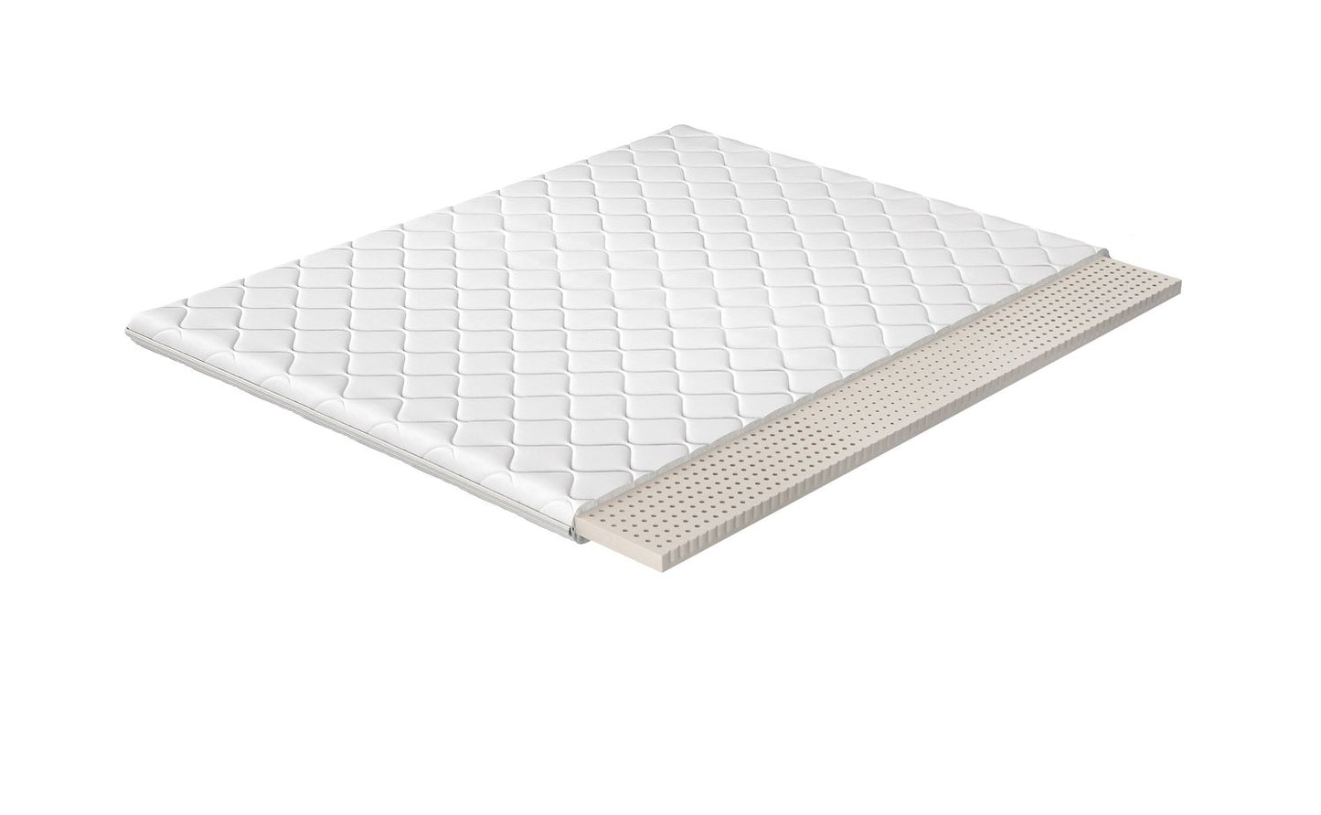 Mattress Topper Latex 6 | size: Length: 200cm, Width: 200cm | image: 1 | variant: 1013989