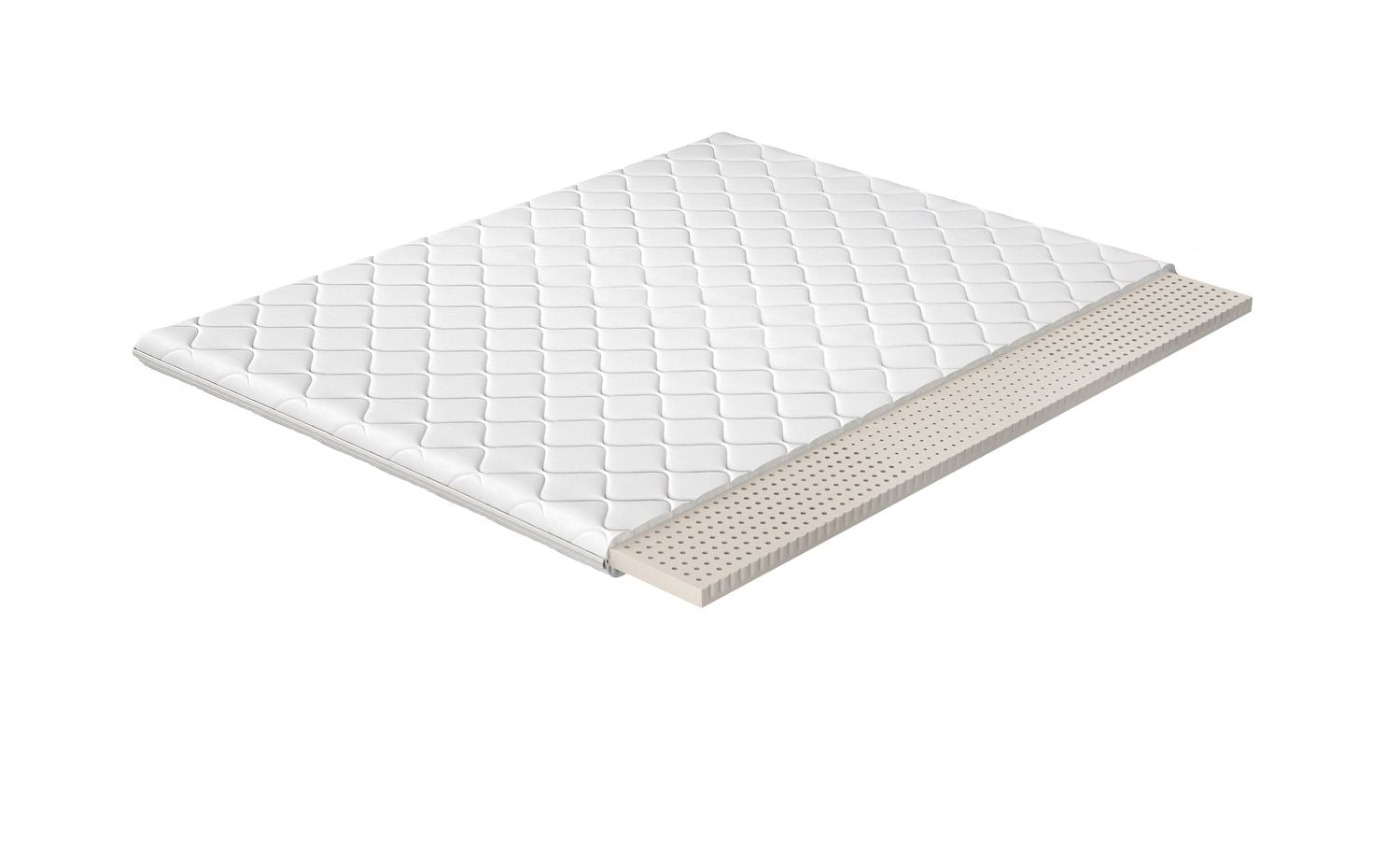 Mattress Topper Latex 6 | size: Length: 200cm, Width: 200cm | image: 1 | variant: 1013989