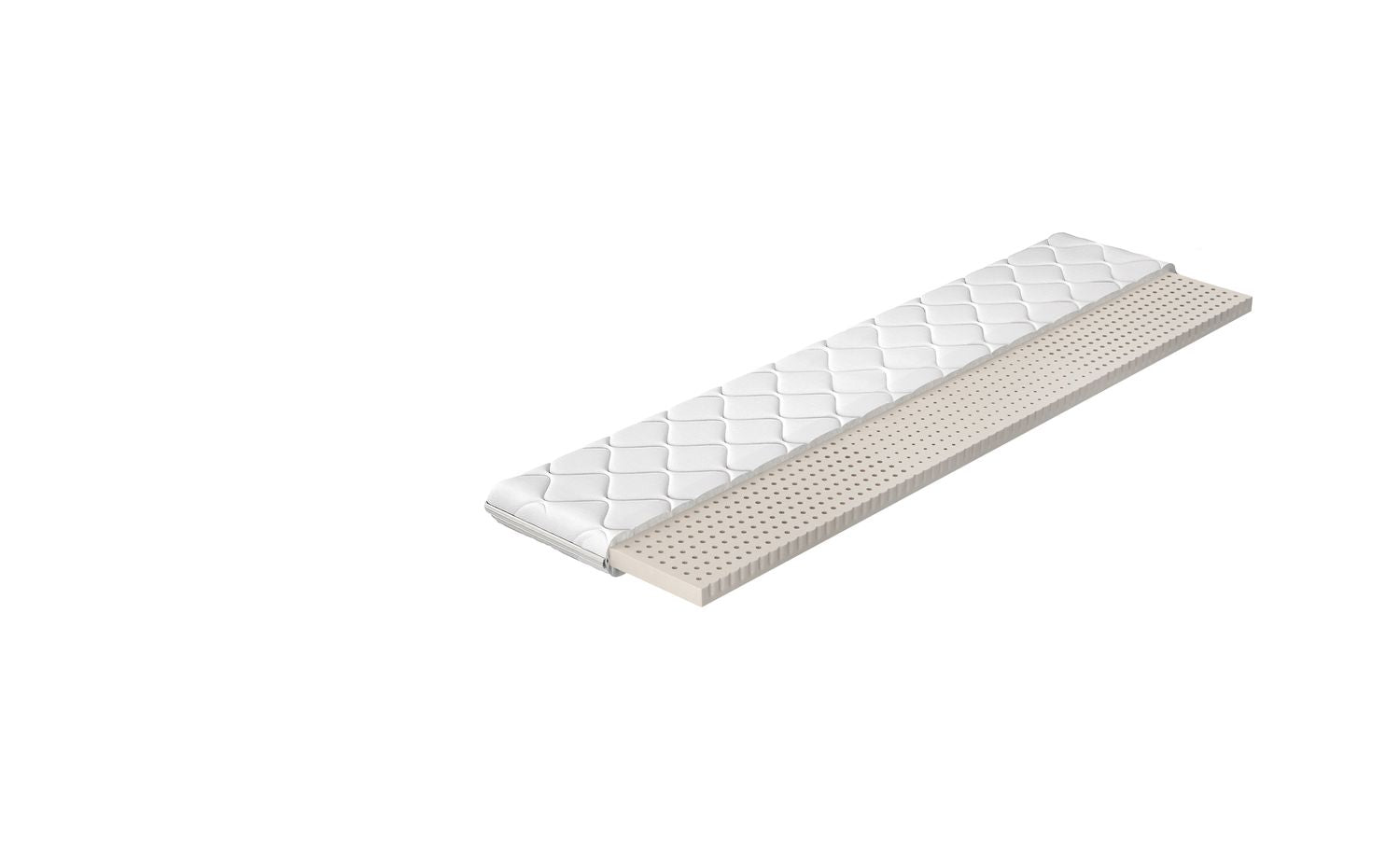 Mattress Topper Latex | size: Length: 200cm, Width: 80cm | image: 1 | variant: 1013983
