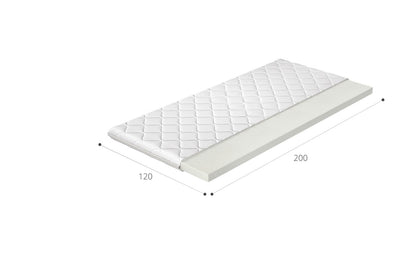 Mattress Topper T30 2 | size: Length: 200cm, Width: 120cm | image: 2 | variant: 1013978
