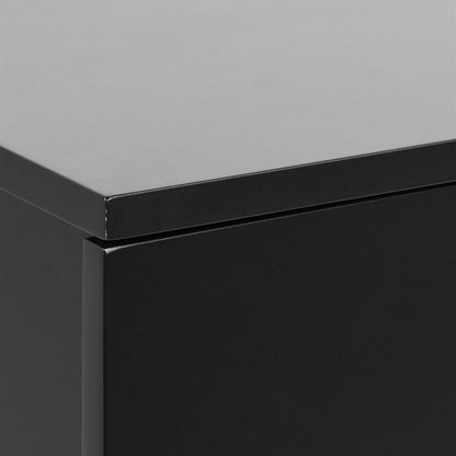 Nightstand Avignon | size: Width: 37cm, Height: 13cm, Depth: 32cm | color: Black | image: 5 | variant: 1016946