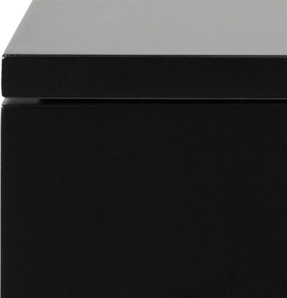 Nightstand Avignon | size: Width: 37cm, Height: 13cm, Depth: 32cm | color: Black | image: 6 | variant: 1016946