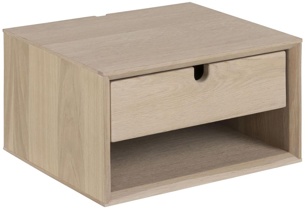 Nightstand Century | size: Width: 37cm, Height: 21cm, Depth: 32cm | color: Oak | image: 0 | variant: 1012543