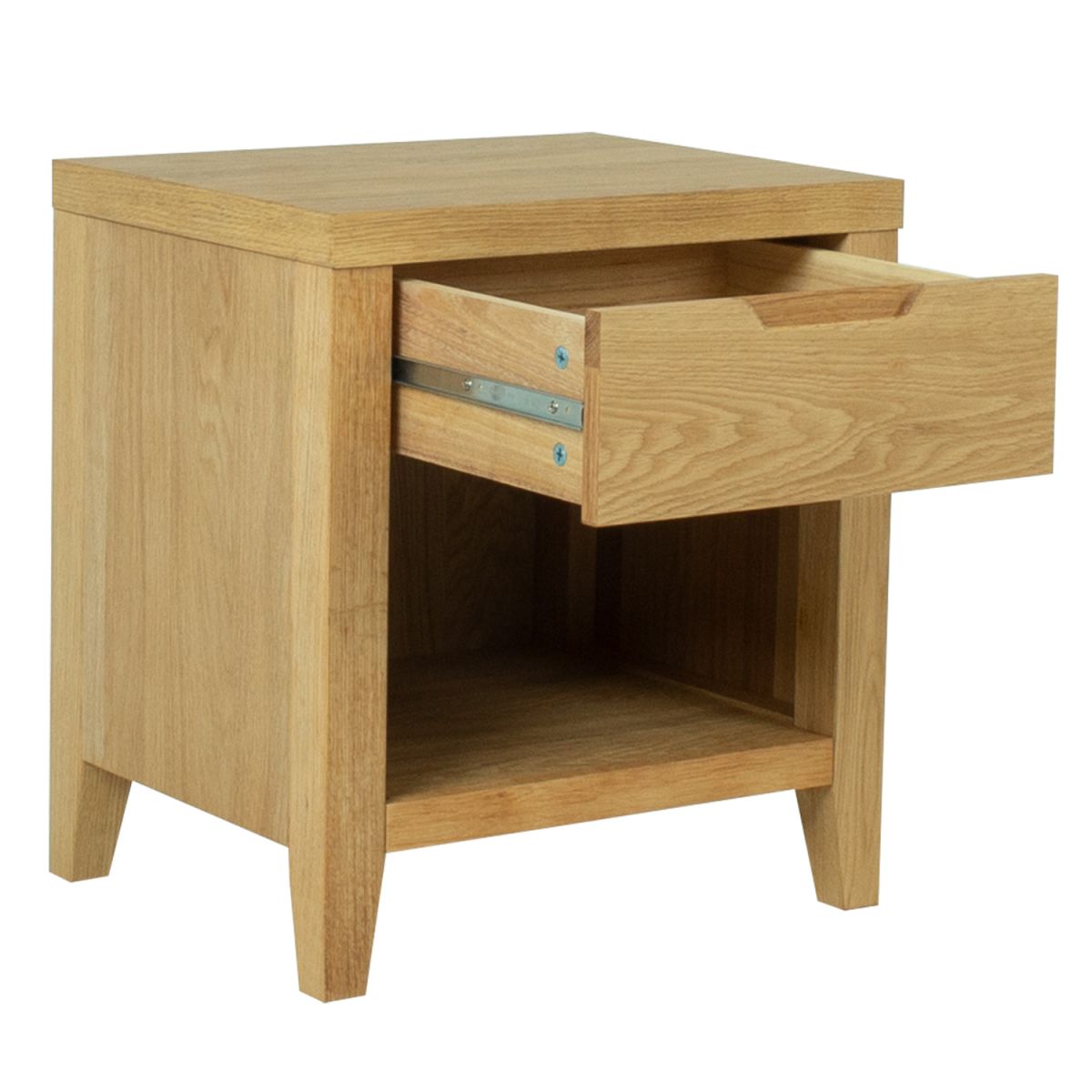 Nightstand Chamba | size: Width: 50cm, Height: 55cm, Depth: 40cm | color: Natural | image: 3 | variant: 1010859