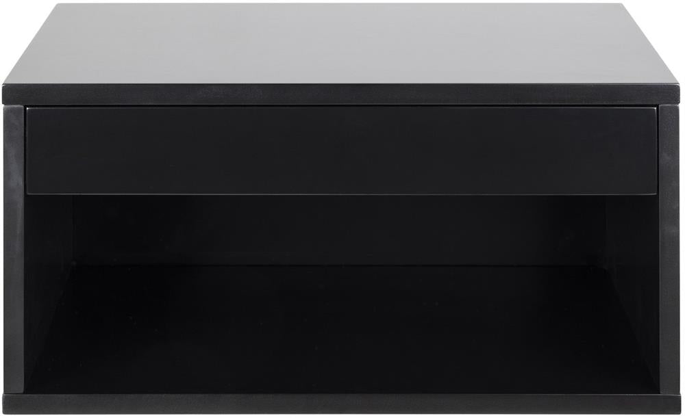 Nightstand Cholet | size: Width: 50cm, Height: 24.3cm, Depth: 35cm | color: Black | image: 2 | variant: 1002039