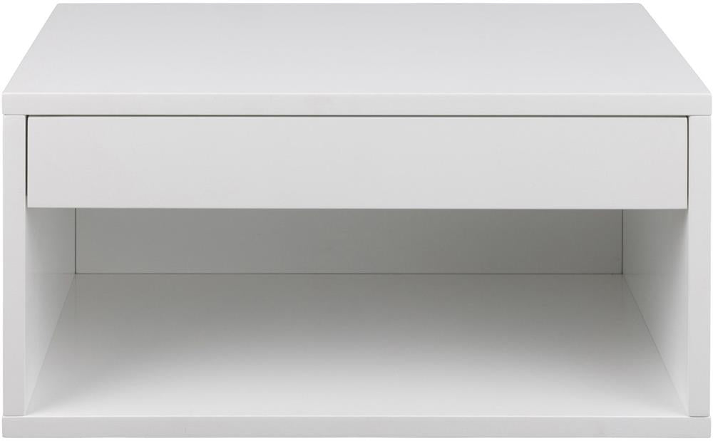 Nightstand Cholet | size: Width: 50cm, Height: 24.3cm, Depth: 35cm | color: White | image: 2 | variant: 1002040