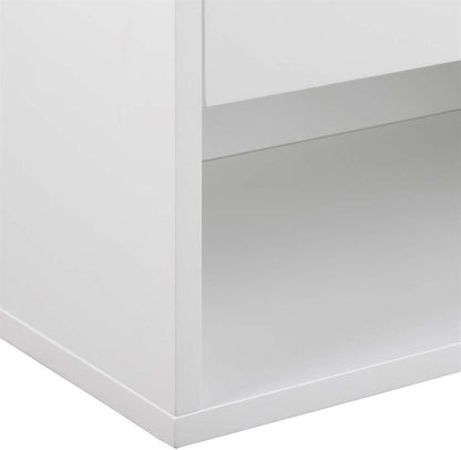 Nightstand Cholet | size: Width: 50cm, Height: 24.3cm, Depth: 35cm | color: White | image: 6 | variant: 1002040