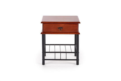 Nightstand East Pesaro | size: Width: 48cm, Height: 55cm, Depth: 37cm | color: Black | image: 0 | variant: 1006641