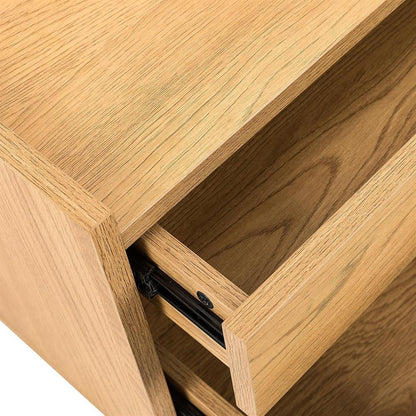 Nightstand East Rennes | size: Width: 50cm, Height: 40cm, Depth: 40cm | color: Oak | image: 5 | variant: 1006369
