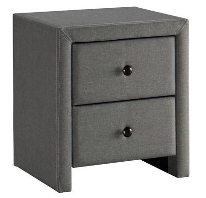 Nightstand East Urbino | size: Width: 48cm, Height: 54cm, Depth: 41cm | color: Gray | image: 0 | variant: 1006642