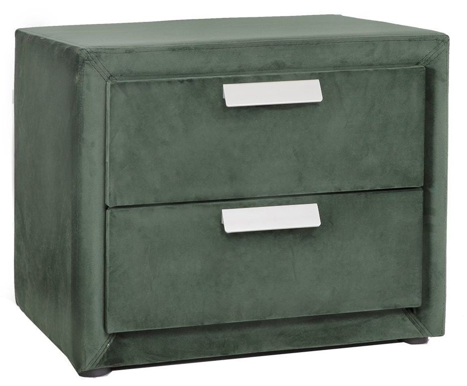 Nightstand Grace | size: Width: 50.5cm, Height: 40cm, Depth: 41cm | color: Green | image: 0 | variant: 1000392