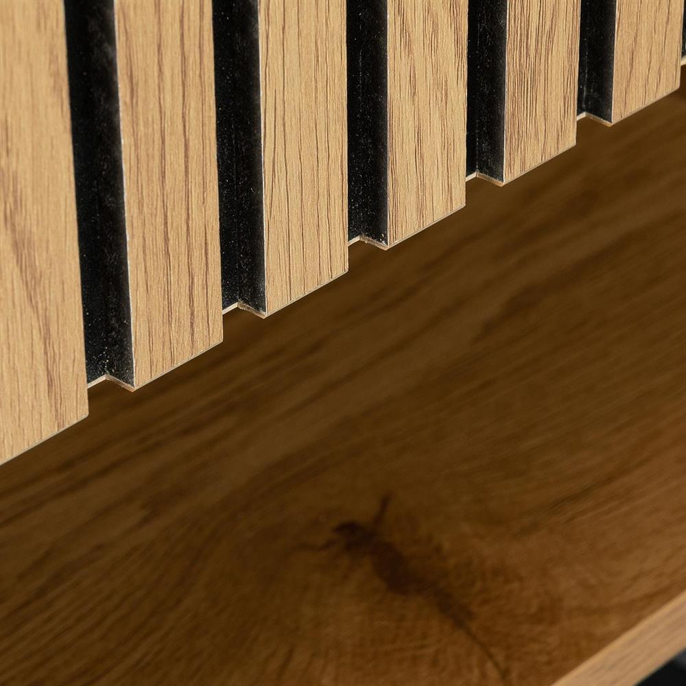 Nightstand Hampton | size: Width: 50cm, Height: 55cm, Depth: 40cm | color: Oak | image: 6 | variant: 1017688