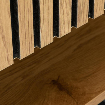 Nightstand Hampton | size: Width: 50cm, Height: 55cm, Depth: 40cm | color: Oak | image: 6 | variant: 1017688