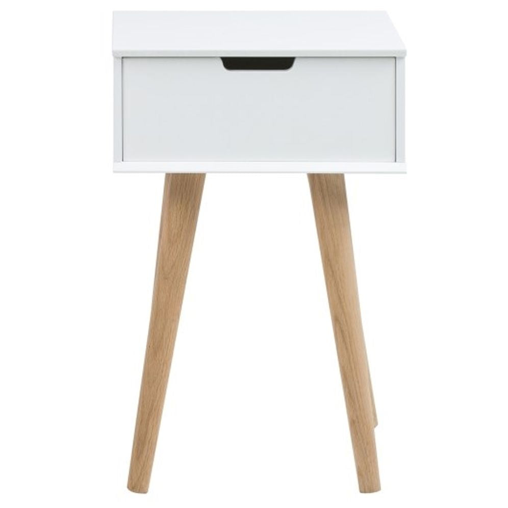 Nightstand Mitra 1 | size: Width: 40cm, Height: 61.5cm, Depth: 30cm | color: White | image: 1 | variant: 1011702