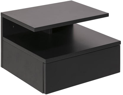 Nightstand Newport | size: Width: 35cm, Height: 22.5cm, Depth: 32cm | color: Gray | image: 1 | variant: 1000471