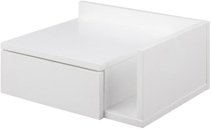 Nightstand Newport | size: Width: 40cm, Height: 16.5cm, Depth: 32cm | color: White | image: 3 | variant: 1006078