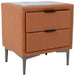 Nightstand Olney | size: Width: 50.5cm, Height: 54cm, Depth: 41cm | color: Brown | image: 1 | variant: 1000480