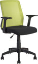 Office Chair Alpha | size: Width: 60cm, Height: 87.5-95cm, Depth: 55cm | color: Green | image: 1 | variant: 1005197