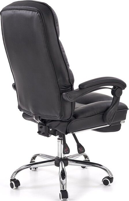 Office Chair Alvin | size: Width: 66cm, Height: 118cm, Depth: 70cm | color: Black | image: 2 | variant: 1011569