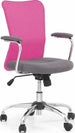 Office Chair Andy | size: Width: 56cm, Height: 95cm, Depth: 41cm | color: Pink | image: 1 | variant: 1005068
