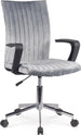 Office Chair Aosta | size: Width: 55cm, Height: 98cm, Depth: 58cm | color: Gray | image: 1 | variant: 1002884