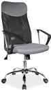 Office Chair Armagh | size: Width: 62cm, Height: 107-116cm, Depth: 50cm | color: Gray | image: 1 | variant: 1004159