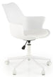 Office Chair Asti | size: Width: 62cm, Height: 80cm, Depth: 64cm | color: White | image: 1 | variant: 1002899