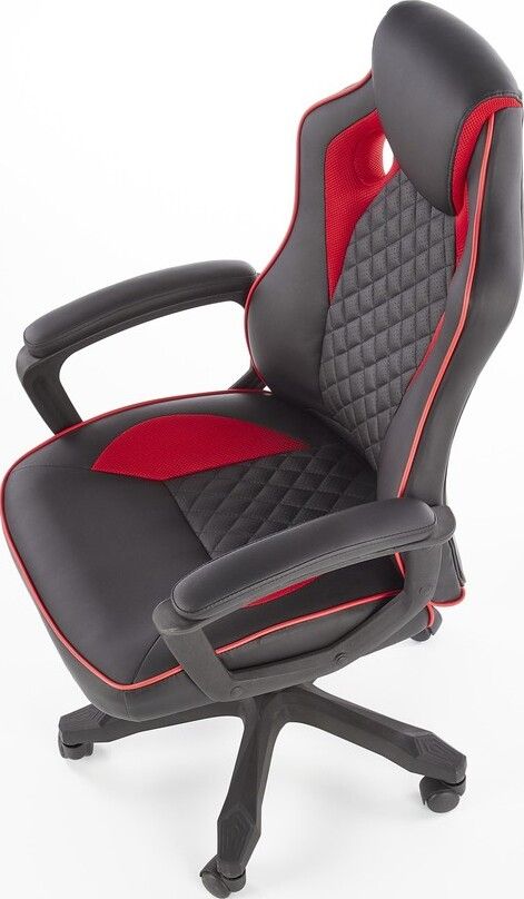 Office Chair Baffin | size: Width: 64cm, Height: 118cm, Depth: 70cm | color: Black | image: 2 | variant: 1011620