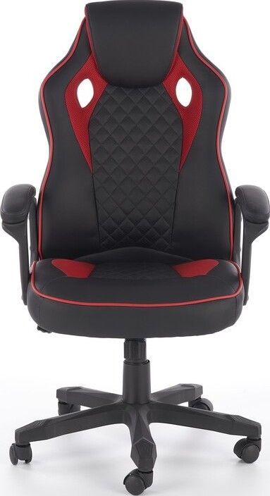 Office Chair Baffin | size: Width: 64cm, Height: 118cm, Depth: 70cm | color: Black | image: 3 | variant: 1011620