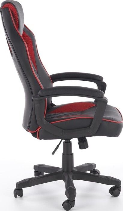 Office Chair Baffin | size: Width: 64cm, Height: 118cm, Depth: 70cm | color: Black | image: 4 | variant: 1011620