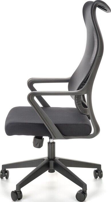 Office Chair Bergamo | size: Width: 61cm, Height: 123cm, Depth: 65cm | color: Black | image: 2 | variant: 1002918