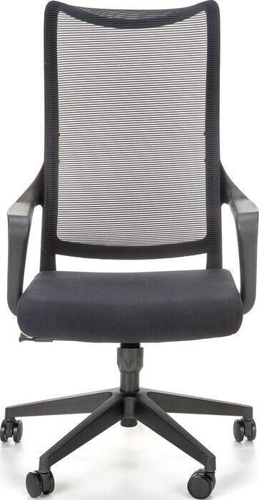 Office Chair Bergamo | size: Width: 61cm, Height: 123cm, Depth: 65cm | color: Black | image: 3 | variant: 1002918