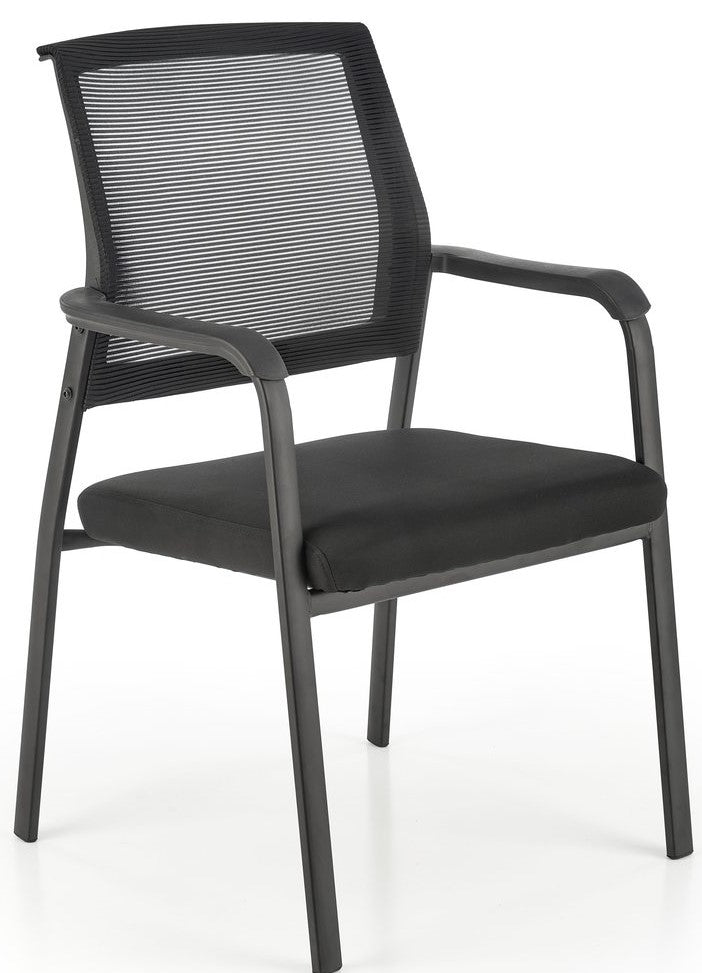 Office Chair Bergen | size: Width: 58cm, Height: 90cm, Depth: 60cm | color: Black | image: 1 | variant: 1014079