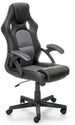 Office Chair Berkel | size: Width: 62cm, Height: 117cm, Depth: 63cm | color: Black/Grey | image: 0 | variant: 1005074